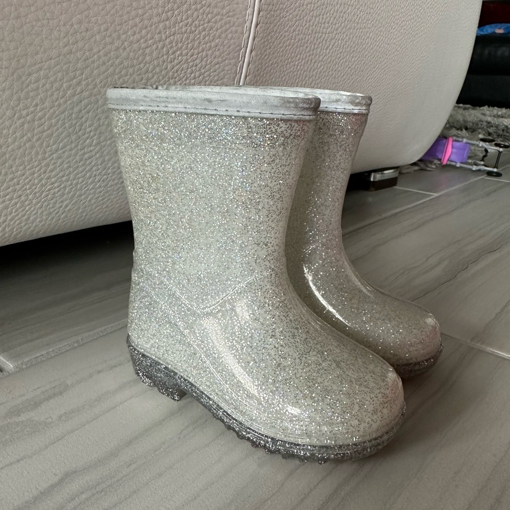 Shimmer Glitter Rain Boots